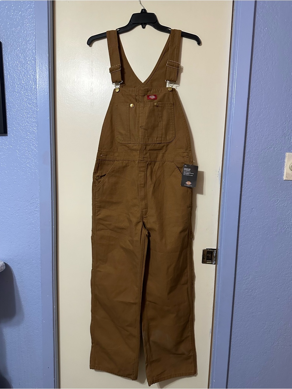 Dickies Tan Duck Canvas Overalls